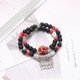 thumbnail image 1 of Accesorios envueltos doble estilo étnico pulsera de cerámica pulsera de cuentas mujer alto sentido, 1 of 6