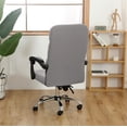 thumbnail image 4 of VQPeo Universal Stretch Office Chair Cover with Durable Zipper, Soft Slipcover for Desk or High Back Chair, 4 of 5