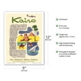 thumbnail image 2 of Kairo (Cairo) Egypt - via Beirut with Clipper Planes - Pyramids - Vintage Airline Travel Poster c.1953 - Master Art Print (Unframed) 9in x 12in, 2 of 4