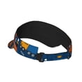 thumbnail image 2 of Balery Funny Steam Train Sport Wear Athletic Visor Sun Sports Visor Hat Visor Adjustable Cap for Women and Men (One Size), 2 of 8