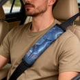 thumbnail image 5 of Xixirimido Car Seat Covers for Front Seats 5Pcs Car Accessories with Seat Belt Covers & Center Console Cover Universal Fit for SUVs,Vans,Trucks,Sedans, Deer Moon Galaxy, 5 of 8