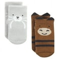 thumbnail image 6 of Hudson Baby Infant Boy Cotton Rich Newborn and Terry Socks, Arctic Animals, 6-12 Months, 6 of 6