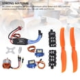 thumbnail image 4 of Kit De Accesorios Para Aviones RC, Motor Sin Escobillas A2212 1400KV Kit De Accesorios Para Aviones RC Profesional Con Conectores Banana De 3,5 Mm Para Helicóptero, 4 of 7