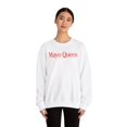 thumbnail image 4 of Mayo Queen Sweatshirt Gifts Crew Neck Shirt Long Sleeve Unisex, 4 of 5