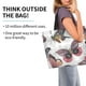 thumbnail image 2 of Balery Vintage Butterflies Bolsa Tote Estilo Estético con Cremalleras, Bolsa de Hombro, Bolsa de Compras Grande y Plegable, 2 of 8