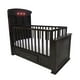 thumbnail image 1 of Cuna Cama Mecedora De Madera  Junior con Luz Chocolate Café, 1 of 3
