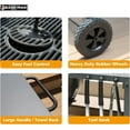 thumbnail image 5 of Kamado Charcoal Grill & Somker with Prep Cart for Barbecue Outdoor - BRANDMAN GRILLS SINCE 1987, 5 of 9