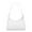White, variant on FunnyBeans Retro Classic Clutch Shoulder Bag with Zipper Closure for Female, White