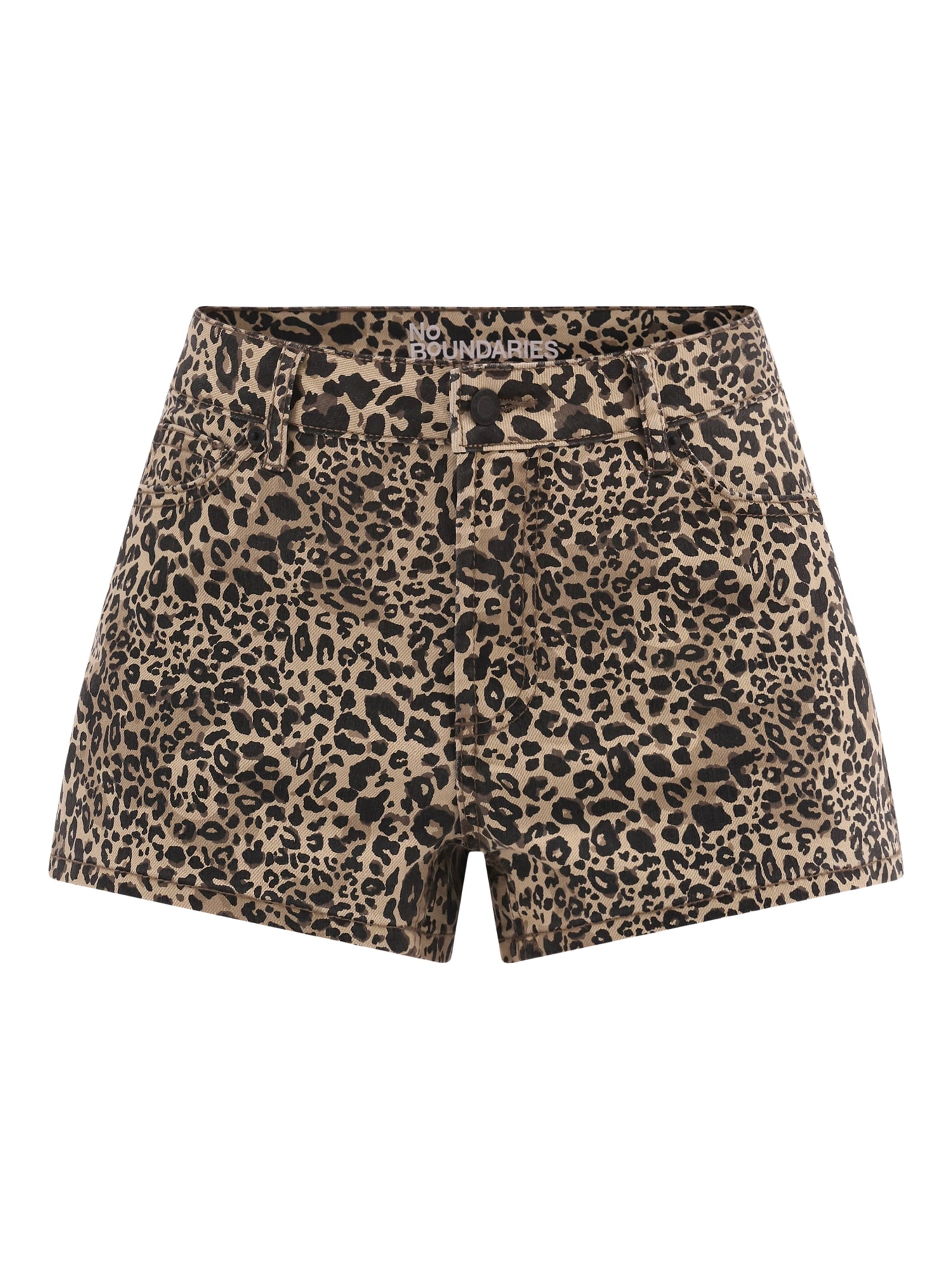 No Boundaries Denim Shorts, 3'' Inseam, Women's and Women's Plus