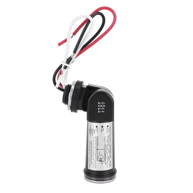 Interruptor fotoeléctrico de encendido y apagado automático con sensor de luz de 50/60 Hz para luminarias de 220 V CA