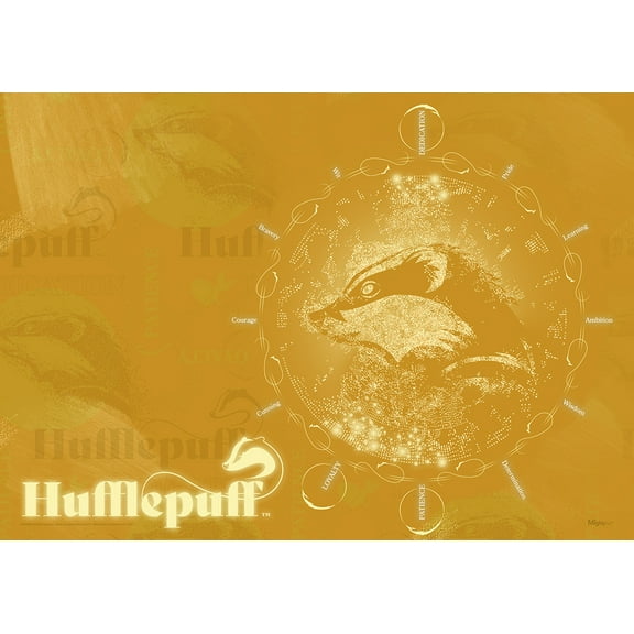 Harry Potter (Measure Your Magic - Hufflepuff) MightyPrint™ Wall Art