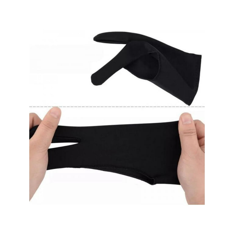 Two Finger Glove Antifouling for Graphics Drawing Tablet Light Box