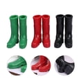 thumbnail image 2 of Miangastore DIY Accessory Miniature Boot Shape Plastic 3 Pairs 1.4X1X0.6In, 2 of 9