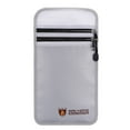 thumbnail image 1 of Document Bag Fireproof File Organizers File Folder Guard Safe Double Zipper Pouch Money Cash Protection Bag for Home Office School (Silver), 1 of 4