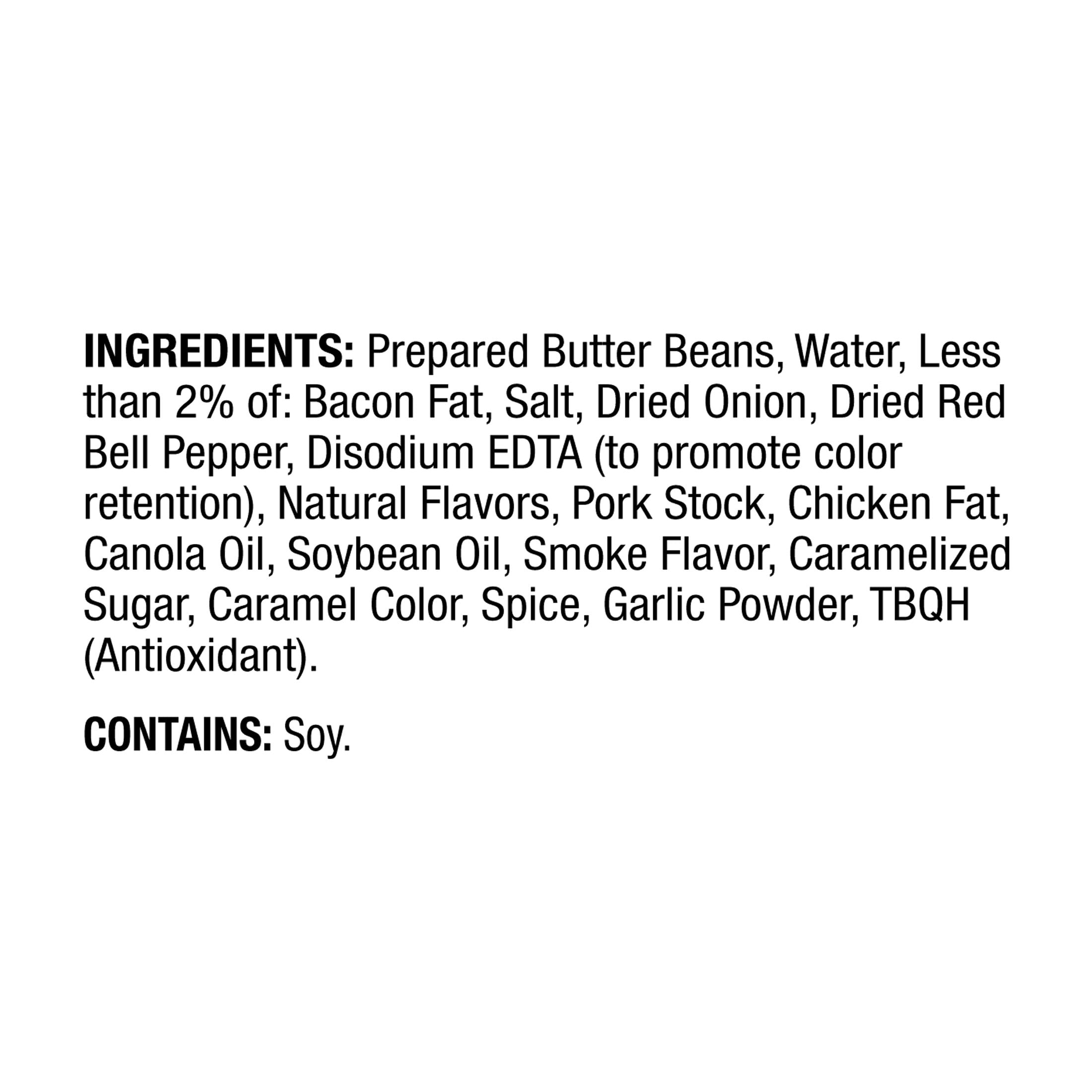 (7 pack) Glory Foods Canned Seasoned Butter Beans, 15.5 oz Can