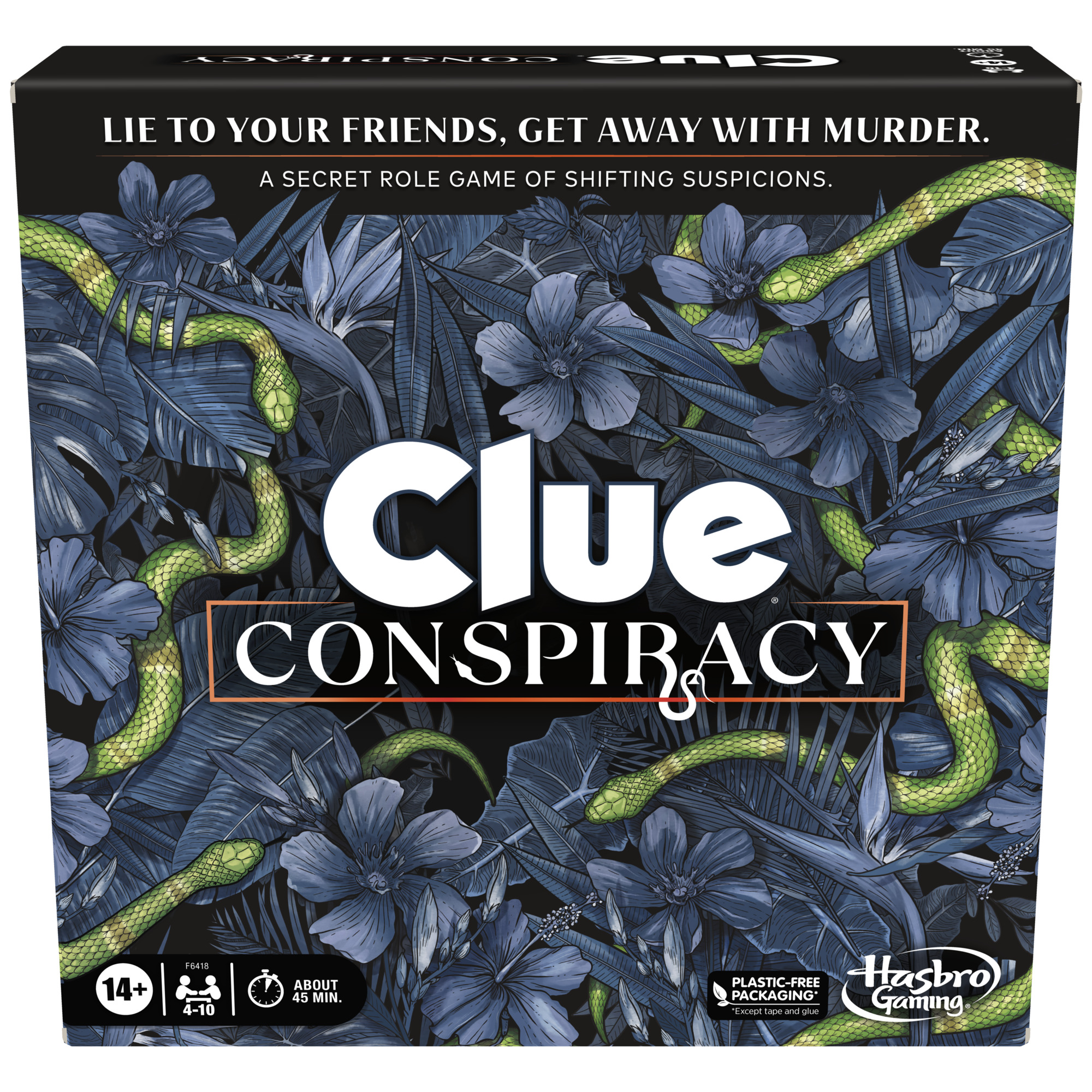 Clue Conspiracy Board Game, Secret Role Games for 4-10 Players, Mystery Games, Ages 14+