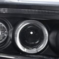 thumbnail image 5 of Halo Projector Headlight In Black Housing Clear Lens Made For And Compatible With 1994 - 2001 Dodge RAM 1500 2500 3500 94 95 96 97 98 99 00 01, 5 of 7