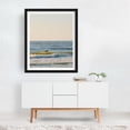 thumbnail image 3 of Catching the Morning Waves 03 - Ocean City Maryland Photography Surf Ocean Waves Seascape Beach Minimalist Coastal Black Framed Wall Art Print 9 x 12 inches, 3 of 4