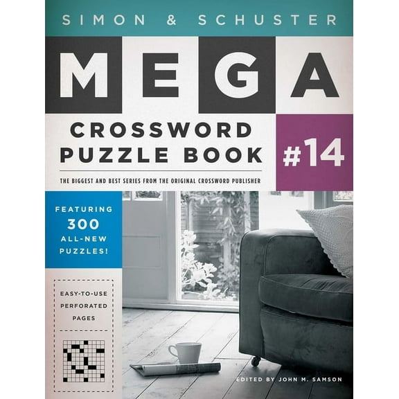 S&s Mega Crossword Puzzles Simon & Schuster Mega Crossword Puzzle Book #14, Book 14, (Paperback)