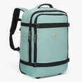 thumbnail image 4 of Convertible Wheeled Laptop Carry-On Bag (42L) – Hynes Eagle – Mint Green, 4 of 12