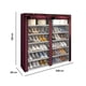 thumbnail image 3 of Estante Zapatero Organizador | Closet Armable para Calzado | Acero inoxidable | Closet para 36 Pares de Calzado | Tela Impermeable, 3 of 7