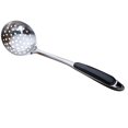 thumbnail image 1 of POINTERTECK Stainless Steel Soup Spoon Colander Long Handle Spatula Kitchen Cooking Strainer, 1 of 12