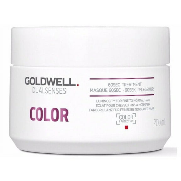 Goldwell Dualsenses Color 60Sec Treatment, 6.7 oz, Pack of 1 w/ Sleek Teasing Comb