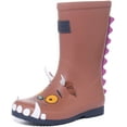 thumbnail image 6 of Joules JNR Roll Up Junior's Gruffalo Print Wellington Boots In Brown Size 4, 6 of 6