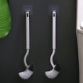 thumbnail image 2 of Riapawel Slim Compact Bathroom Toilet Bowl Brush for Bathroom- Toilet Brush Sturdy, Deep Cleaning, 2 of 6