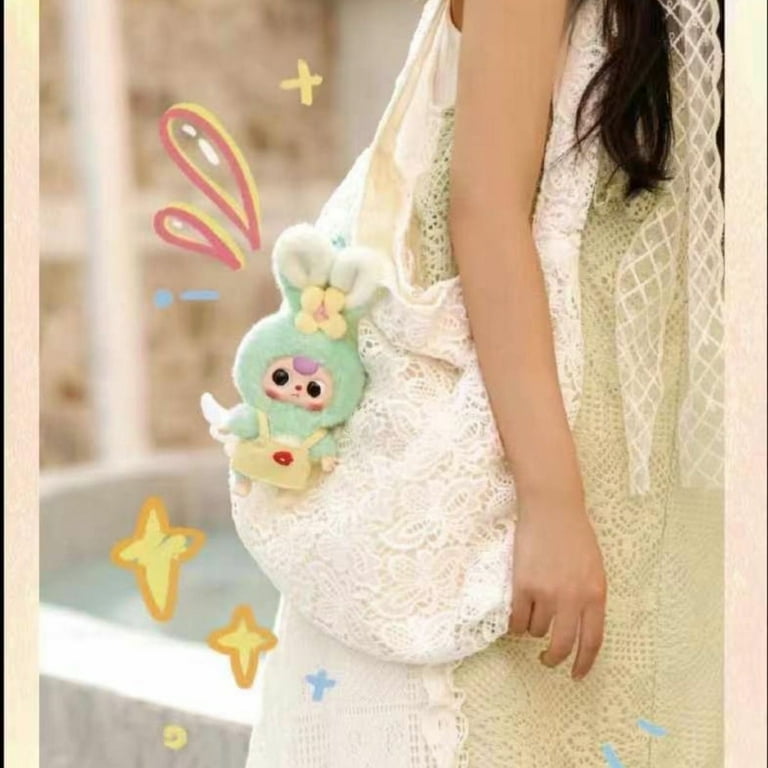 ぬいぐるみ Baby three Macaron Bunny V2 Blindbox Baby Three Macaron Rabbit Series Plush Blind Box – Toybeta