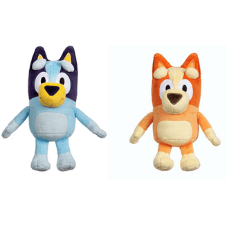 Bluey Heeler Family Plush Set 4 Plush 7-8