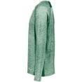 thumbnail image 4 of Holloway Sportswear M Boys Electrify Coolcore® Long Sleeve Tee Dark Green Heather 222670, 4 of 5