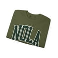 thumbnail image 3 of NOLA New Orleans Louisiana Sweatshirt Gifts Crew Neck Shirt Long Sleeve, 3 of 7