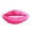 A002- Pink, variant on Halloween Gag Lip Prop, Halloween Party Accessory, Photo Booth Props Set Piece, Gag Gifts Funny Adult, 1 Pack 4X2 Inch Oversized Red Sausage Sexy Lip Mask For, Stage Performance,