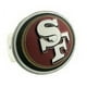 thumbnail image 1 of Tapa de enganche con gran logotipo de los San Francisco 49ers de la NFL, clase II y III de Siskiyou Sports, 1 of 1