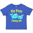 thumbnail image 3 of Inktastic My Yaya Loves Me- Cute Narwhal Boys or Girls Toddler T-Shirt, 3 of 5