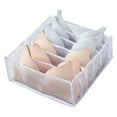 thumbnail image 4 of Naiovety Caja de malla para almacenamiento de sujetadores, organizador de cajones de gran capacidad, 6 compartimentos, organizadores de armario Type2 NO2, 4 of 6