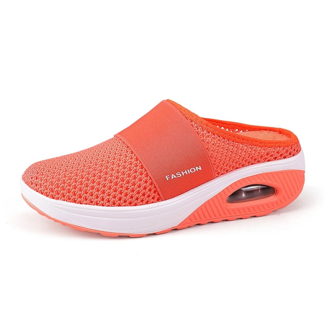 Women's Summer Slippers Comfortable Non- Beach Footwear Large Mesh Design Breathable Fashion for Relaxation