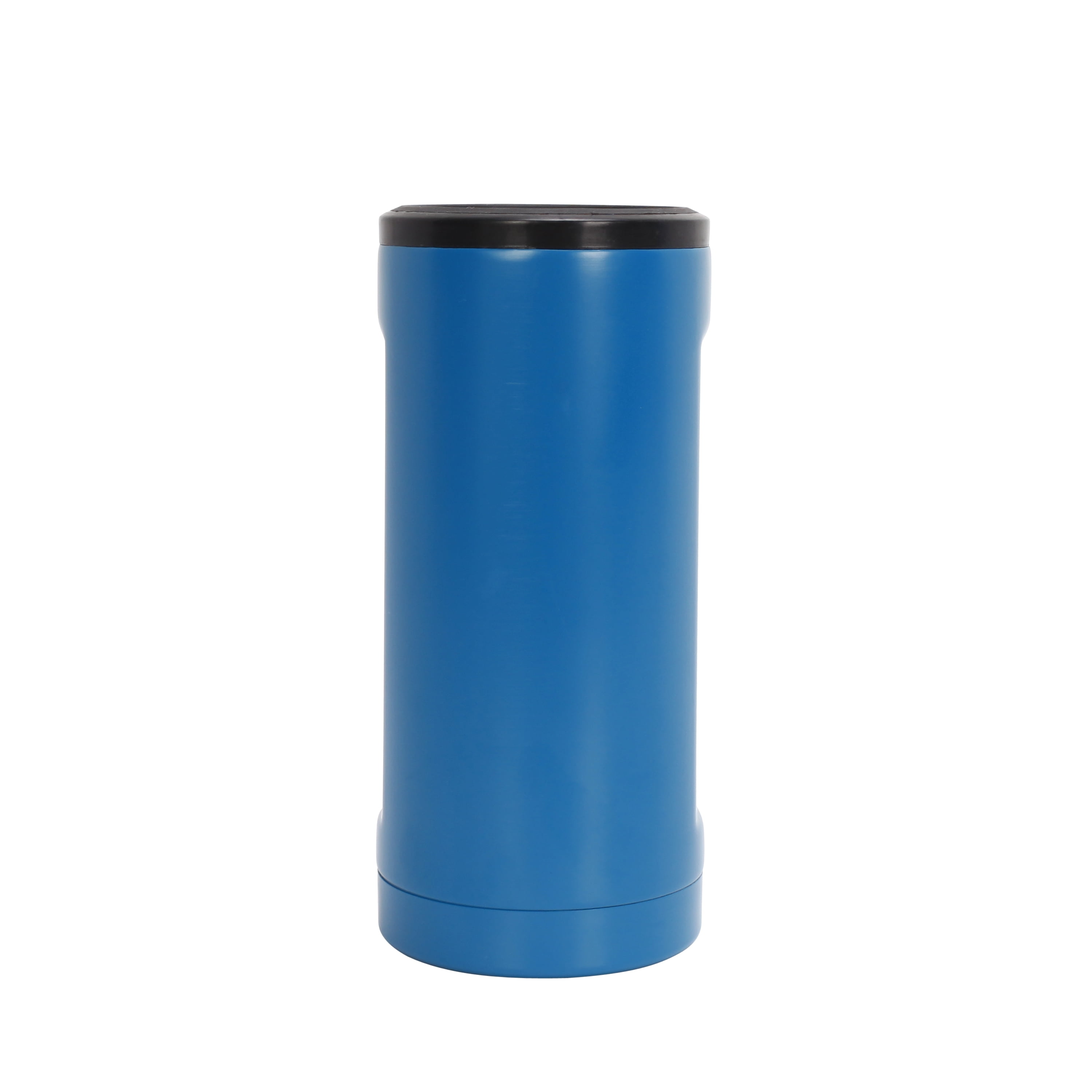 Ozark Trail Stainless Steel Insulated Slim 12-Ounce Can Holder, Blue