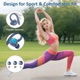 thumbnail image 4 of Wireless Earbuds, Bluetooth 5.4 Sports Headphones, 50H Playback Over Ear Earbuds with ENC Noise Cancelling Mic, Deep Bass Fitness Earphones Gym Running Workout with Earhooks, IP7 Waterproof Headset, 4 of 8