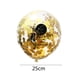 thumbnail image 4 of FELTECHELECTR 15 globos decorativos de Sagitario con lentejuelas de la constelación, ideales para bodas y cumpleaños (5 unidades en negro, dorado y transparente)., 4 of 6