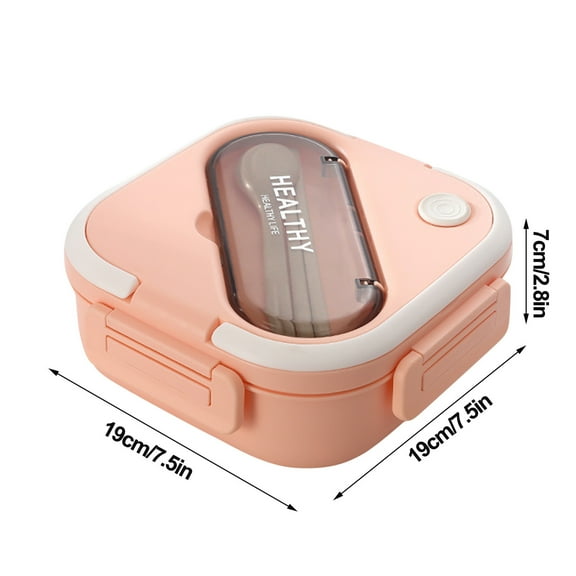 Cheapark Salad Lunch Box With Divided Compartments, Bento Box Lunch Box For Adults, Sustainable, Leak Proof, Dishwasher Safe