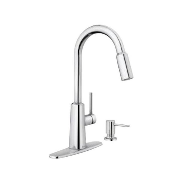 Moen Nori One Handle High Arc Pulldown Kitchen Faucet Walmart Com Walmart Com