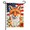 Garden Flag-1, variant on Patriotic Fox Garden Flag 12×18in Double Sided Red White Blue Daisy Floral Wildlife UV Protected Fade Resistant Weatherproof Decor For Outdoor Porch Lawn Patio Yard Home