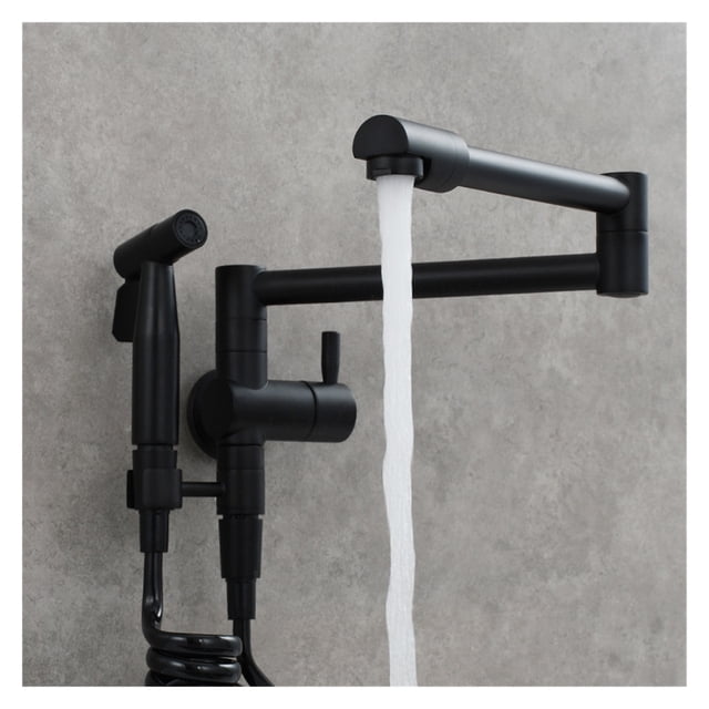 In-wall Single Cold Water Faucet Foldable Faucet Mop Pool Laundry Pool Pressurized Washing Woman Washer Faucet Set ,Easy to Install