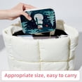 thumbnail image 6 of Christmas Snowman Velvet Portable Storage Box with Removable Compartment: Gift-Ready Organizer for Bracelets, Necklace, and Jewelry, 6 of 7