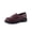 Burgundy, variant on Racy Penny Loafer School Shoes for Girls | Classic School Loafers for Everyday Wear | Comfortable Slip-on Dress Shoes for Kids
