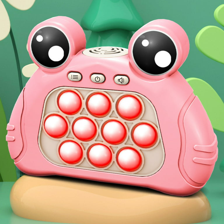 Butterfly Quick Push Bubbles Game Machine Kids Cartoon Fun Whac-A-Mole  Squeezing Toys Anti Stress Sensory Bubble Fidget Toy Gift - AliExpress