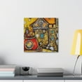 thumbnail image 6 of Manger in Steampunk Time - Canvas, 6 of 25