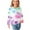 Multicolor-2, variant on Girls Long Sleeve T Shirts Size 5t Tie-Dying Casual Cotton Tunic Tops Kids Fall Pullover Graphic Tee 3-7Y, Multicolor, 3 Years